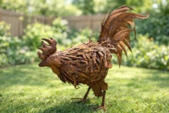 Metallskulptur 'Hahn'