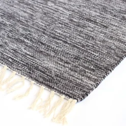 Mini-Rug 'Lais' grau-weiß