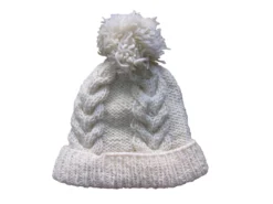 Mütze mit Pompon