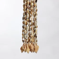 Muschelgirlande beige-braun