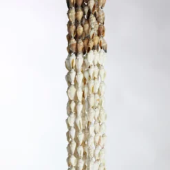 Muschelgirlande beige-braun