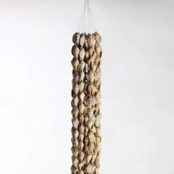 Muschelgirlande beige-braun