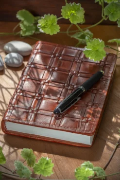 Notizbuch 'Desna' aus Leder