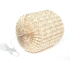 Papierlampe 'Noten'
