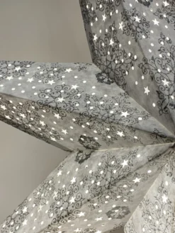 Papierlampe Stern 'Krisamas'