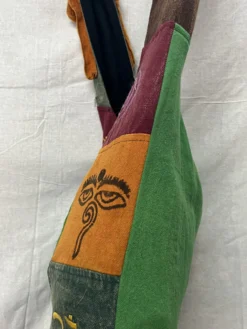 Patchwork Schultertasche