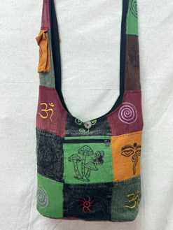 Patchwork Schultertasche