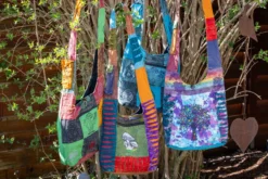 Patchwork Schultertasche