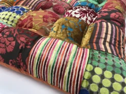 Patchwork-Sitzkissen 'Flowerpower'