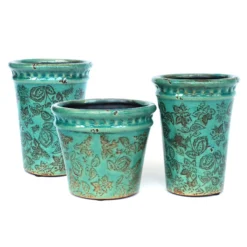 Pflanztopf 'Chinois' L im Vintagelook