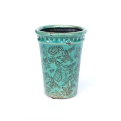 Pflanztopf 'Chinois' M im Vintagelook