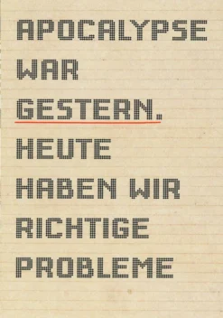 Postkarte 'Apocalypse (acc. to Lisbeth)'
