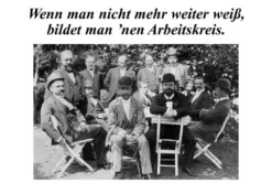 Postkarte 'Arbeitskreis'