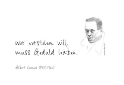 Postkarte 'Wer verstehen will