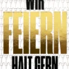 Postkarte 'Wir feiern halt gern'