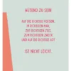 Postkarte 'Wütend zu sein'
