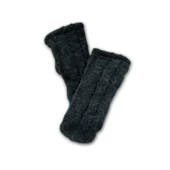 Pulswärmer anthrazit / rot