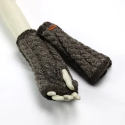 Pulswärmer graubraun