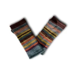 Pulswärmer grau-multicolor