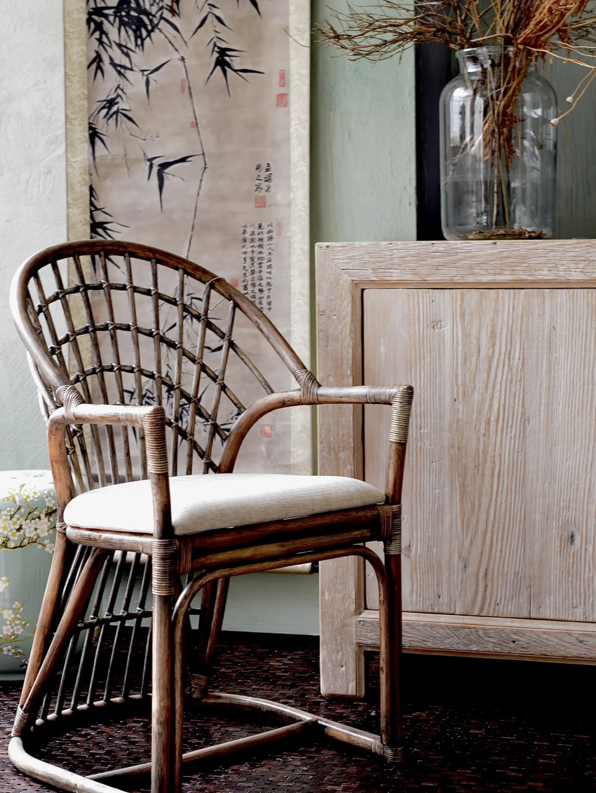 Rattan-Sessel 'Bernard'