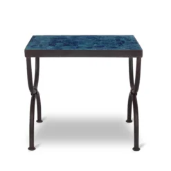 Rechteckiger Mosaiktisch 'Azurite Koora' L