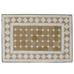 Rechteckiger Mosaiktisch S