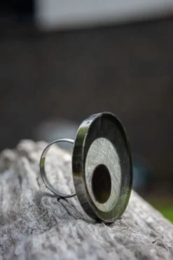 Ring 'Auge' schwarz-weiß-rot
