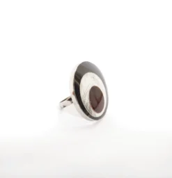Ring 'Auge' schwarz-weiß-rot