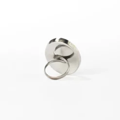 Ring 'Auge' weiß-grün