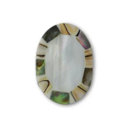 Ring oval Perlmutt