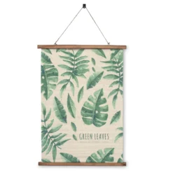 Rollbild 'Green Leaves'
