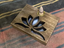 Räucherkegelhalter 'Lotus'