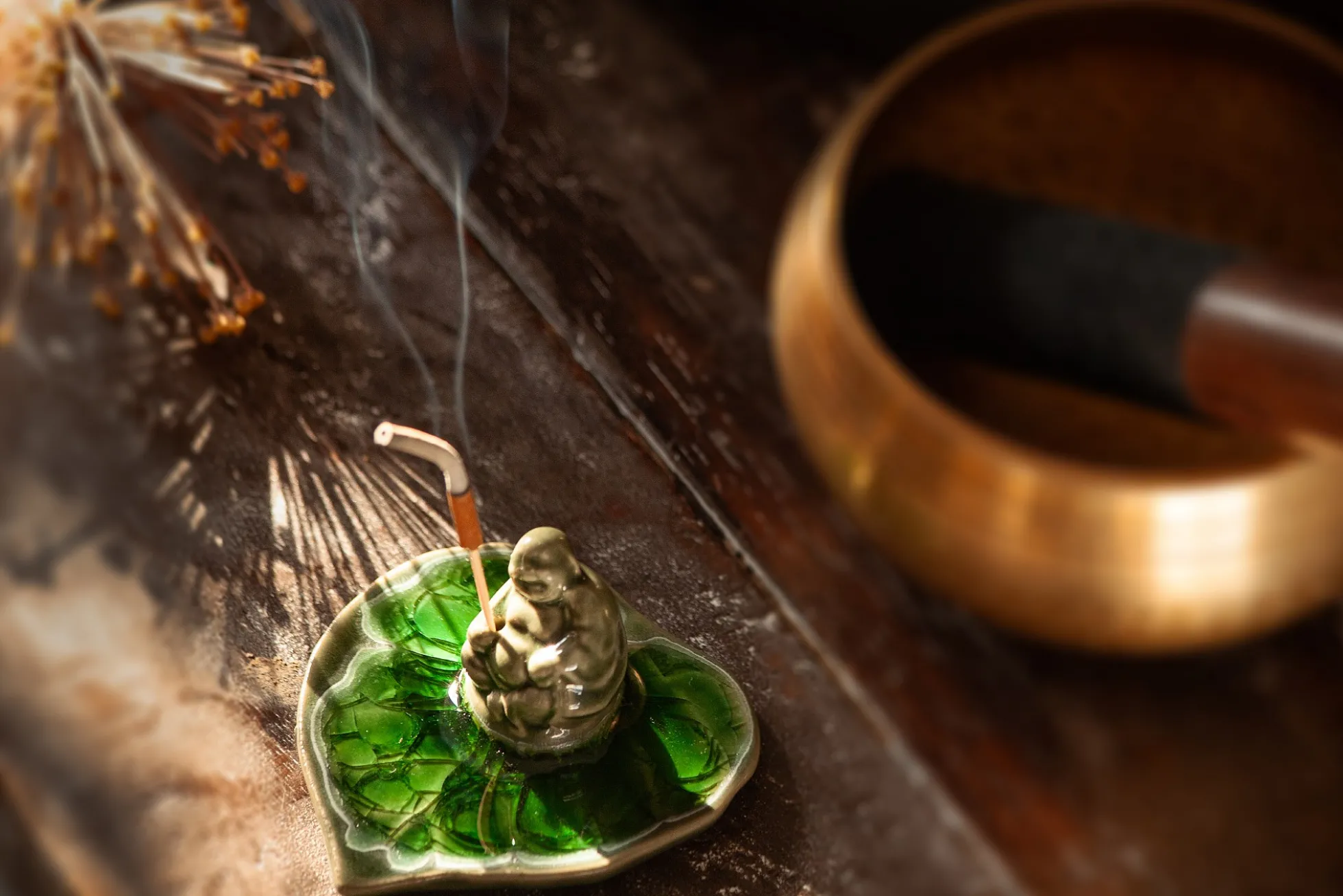 Räucherstäbchenhalter 'Buddha'