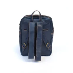 Rucksack aus Ziegenleder blau