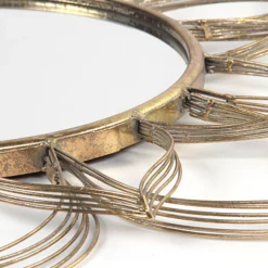 Runder Metall-Spiegel 'Samarkand'