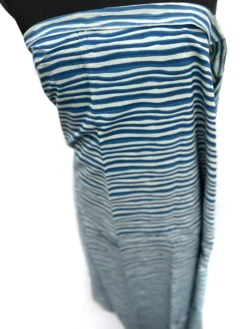 Sarong 'Amba' blau-weiß
