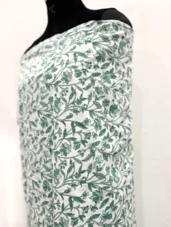 Sarong 'Hara' weiß-grün