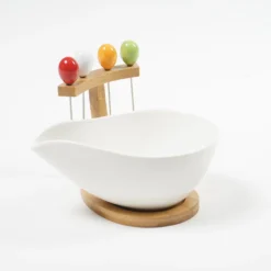 Schale 'Becco' mit Cocktailspießen