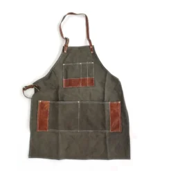 Schürze Canvas/Leder