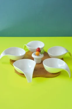 Servierset 'Cinque' mit Cocktailspießen