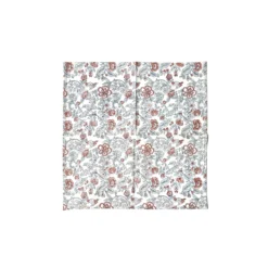 Serviette mit Blumenmuster