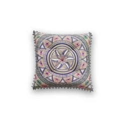 Sitzkissen 'Rajia' beige-multicolor
