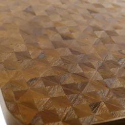Stehtisch 'Matrisse' aus recyceltem Teak