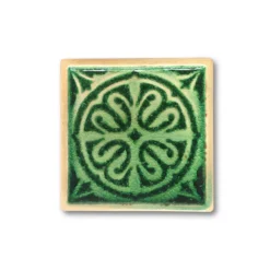 Steingutuntersetzer 'Ornament'
