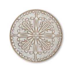 Steingutuntersetzer 'Ornament'