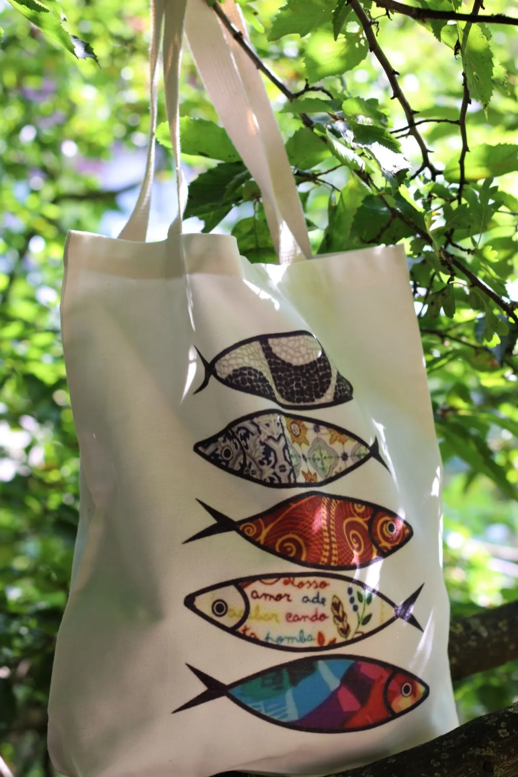 Stoffbeutel '5 Fische'