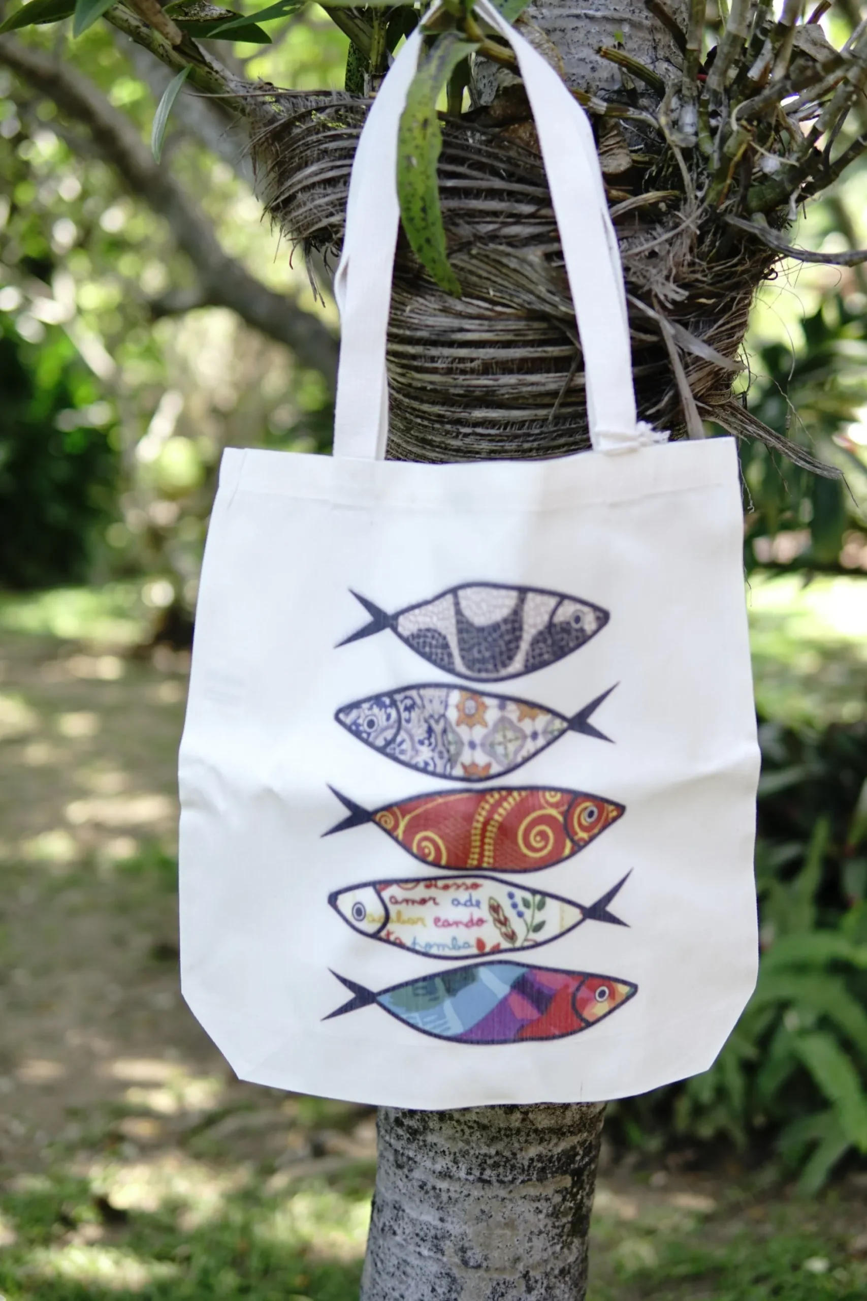 Stoffbeutel '5 Fische'