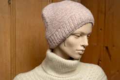 Strickmütze rosa