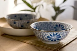 Suppenschale Blumenmuster
