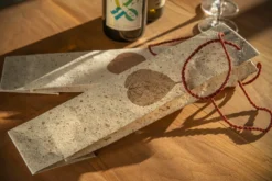 Tasche für Flaschen 'braunes Blatt'